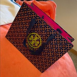 Tory Burch shoe bag AND small gift bag